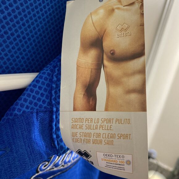 Errea Italia Oeko-Tex Medium Men’s Polo - Picture 6 of 12